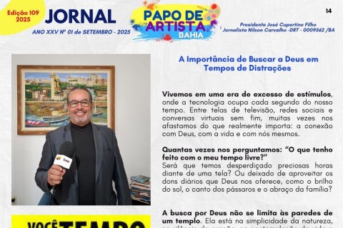 Jornal Papo de Artista Semanal – Arte, Cultura e Informação
