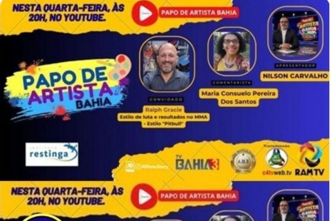 🎙️ PAPO DE ARTISTA BAHIA: UMA CONVERSA DE PESO!