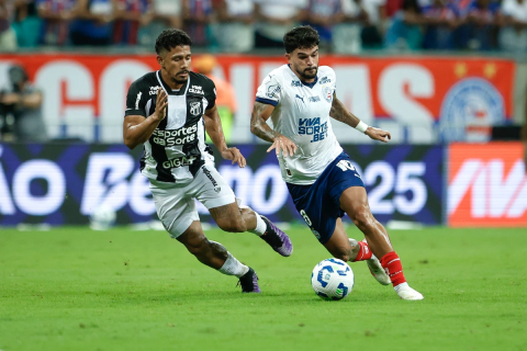 Bahia vence o Ceará nos acréscimos e deixa a zona de rebaixamento do Brasileirão