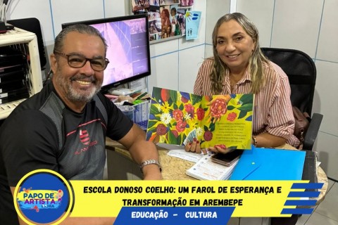 A Escola Danoso Coelho, em Arembepe, segue sendo exemplo de transformação!