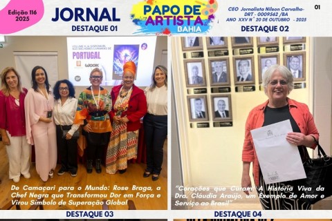 Jornal Papo de Artista Semanal – Arte, Cultura e Informação
