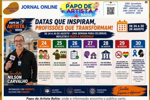📰 JÁ ESTÁ NO AR!