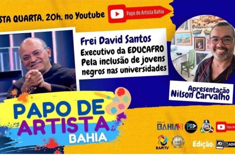 VOCÊ NÃO PODE PERDER! PROGRAMA PAPO DE ARTISTA BAHIA