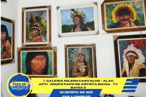 🎨 GALERIA NILSON CARVALHO – ALAC - APTI • GRUPO PAPO DE ARTISTA BAHIA • TV BAHIA 3