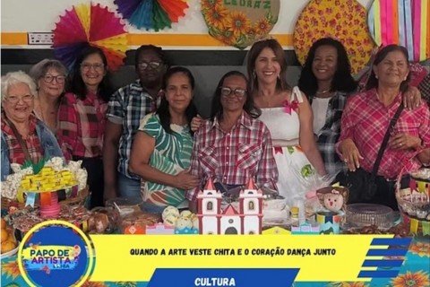 Quando a Arte Veste Chita e o Coração Dança Junto