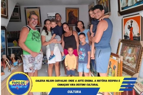 Galeria Nilson Carvalho: Onde a Arte Ensina, a História Respira e Camaçari Vira Destino Cultural