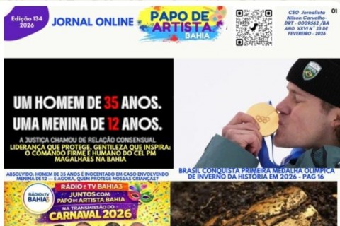 A nova edição do Jornal Papo de Artista Bahia já está disponível em nosso site!