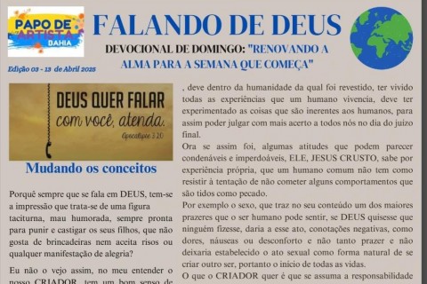 FALANDO DE DEUS
