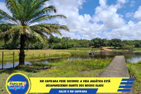 RIO CAPIVARA PEDE SOCORRO!
