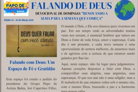 FALANDO DE DEUS