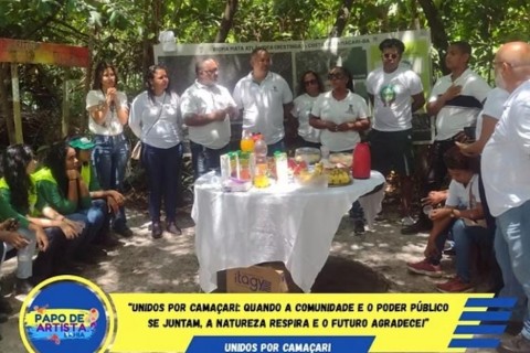 “UNIDOS POR CAMAÇARI: QUANDO A COMUNIDADE E O PODER PÚBLICO SE JUNTAM, A NATUREZA RESPIRA E O FUTURO AGRADECE!”