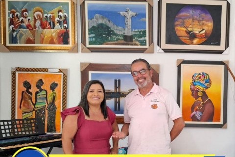 “Um Encontro que Marca a História: Quando a Política Abraça a Arte em Camaçari”