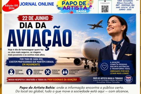 A nova edição do Jornal Papo de Artista Bahia já está disponível!