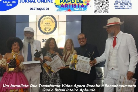 A nova edição do Jornal Papo de Artista Bahia já está disponível