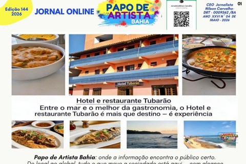Já está no ar!  O Papo de Artista Bahia chega com conteúdo que informa, impacta e conecta.