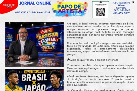 A nova edição do Jornal Papo de Artista Bahia já está disponível em nosso site!