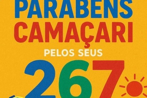 Camaçari 267 Anos: Terra de História, Força e Amor que Transforma a Bahia!