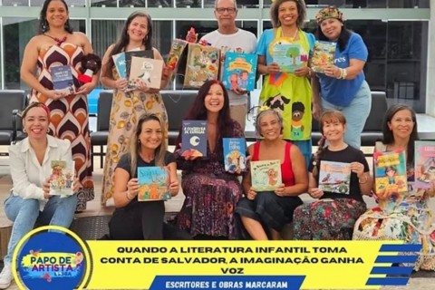 QUANDO A LITERATURA INFANTIL TOMA CONTA DE SALVADOR, A IMAGINAÇÃO GANHA VOZ