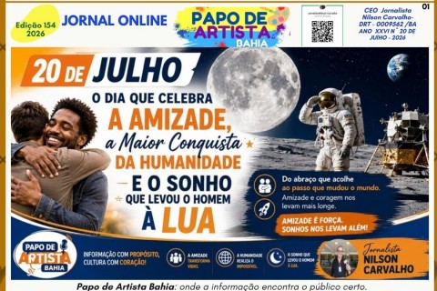 Já está no ar a nova edição do Jornal Papo de Artista Bahia