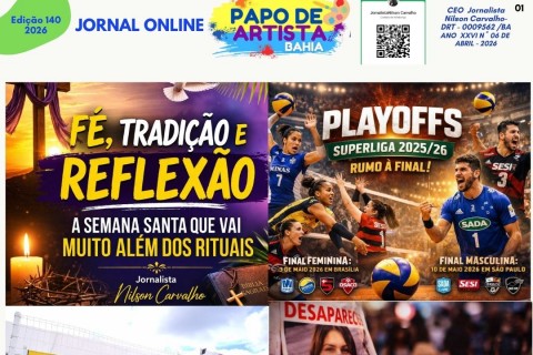 A nova edição do Jornal Papo de Artista Bahia já está disponível em nosso site!