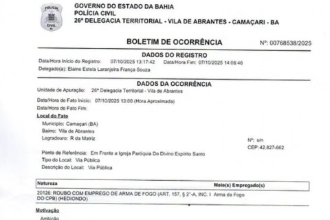 JORNALISTA É ASSALTADO ENQUANTO TRABALHAVA: “NÃO VÃO ME CALAR!” — A VOZ QUE DENUNCIA A VIOLÊNCIA NAS RUAS DA BAHIA