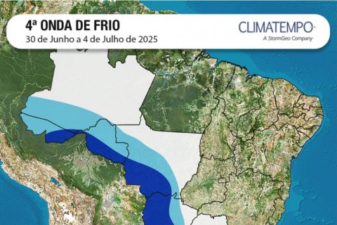 Nova frente fria chega ao Brasil e promete derrubar temperaturas em várias regiões