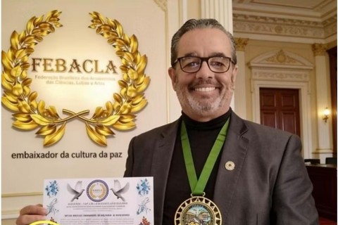 🏆 NILSON CARVALHO RECEBE QUATRO GRANDES HONRARIAS DA FEBACLA E REAFIRMA SUA MISSÃO PELA CULTURA E PELA PAZ NO BRASIL