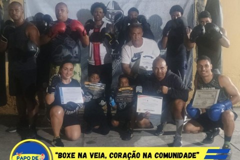 “BOXE NA VEIA, CORAÇÃO NA COMUNIDADE”
