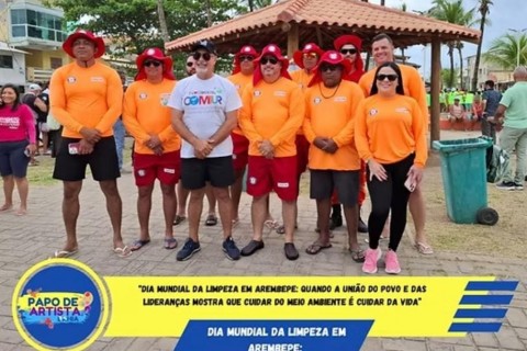 “Dia Mundial da Limpeza em Arembepe: quando a união do povo e das lideranças mostra que cuidar do meio ambiente é cuidar da vida”